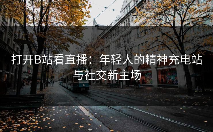 打开B站看直播：年轻人的精神充电站与社交新主场
